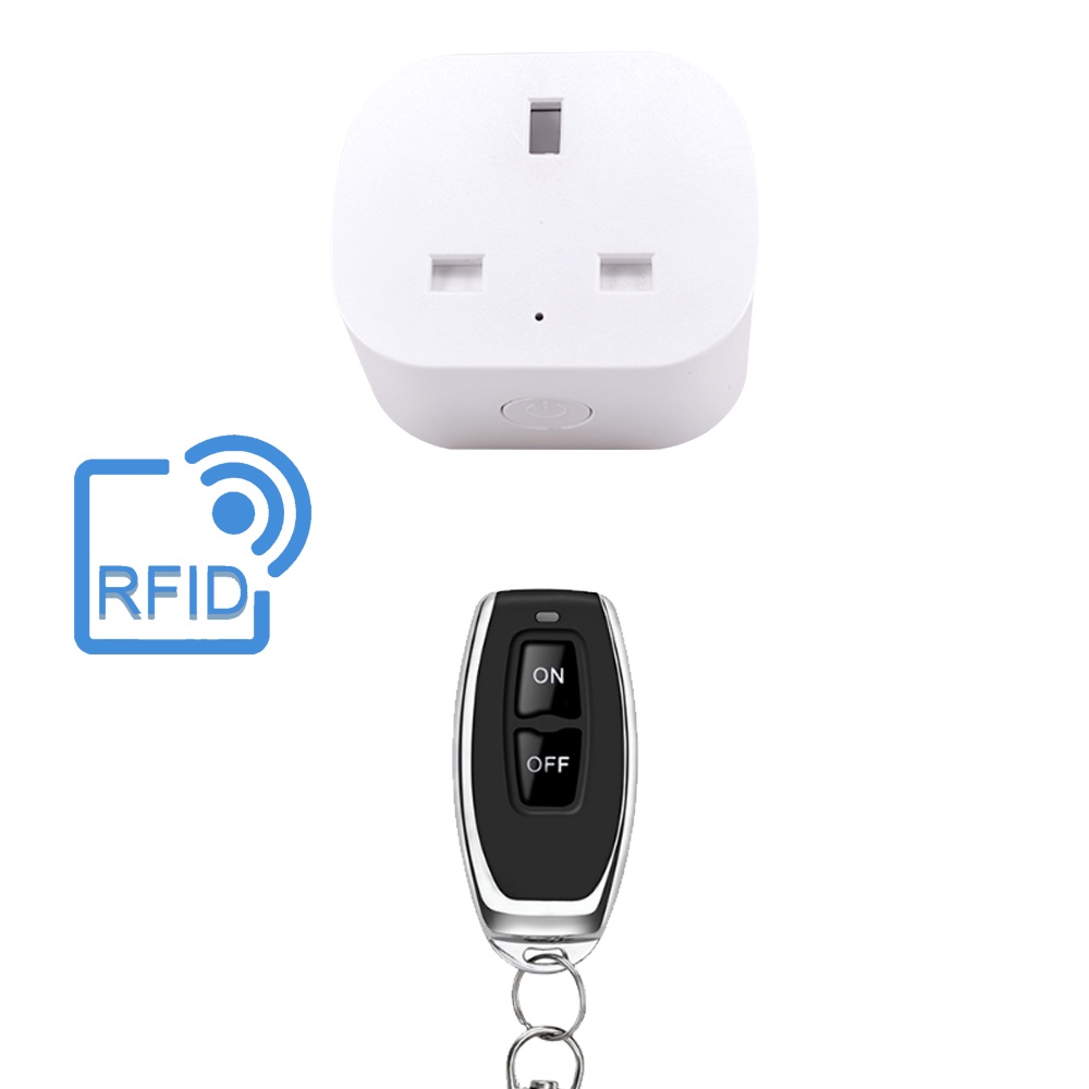 Cerhot Wireless Switch Plug RF433MHz Remote Control British Regulations