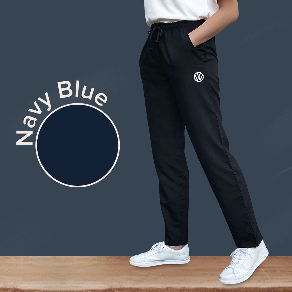 VOLKSWAGEN Smart Casual Straight Cut Gym Tracksuit Seluar Sukan Track Bottom Long Pants Joggers Men Women Unisex Sports