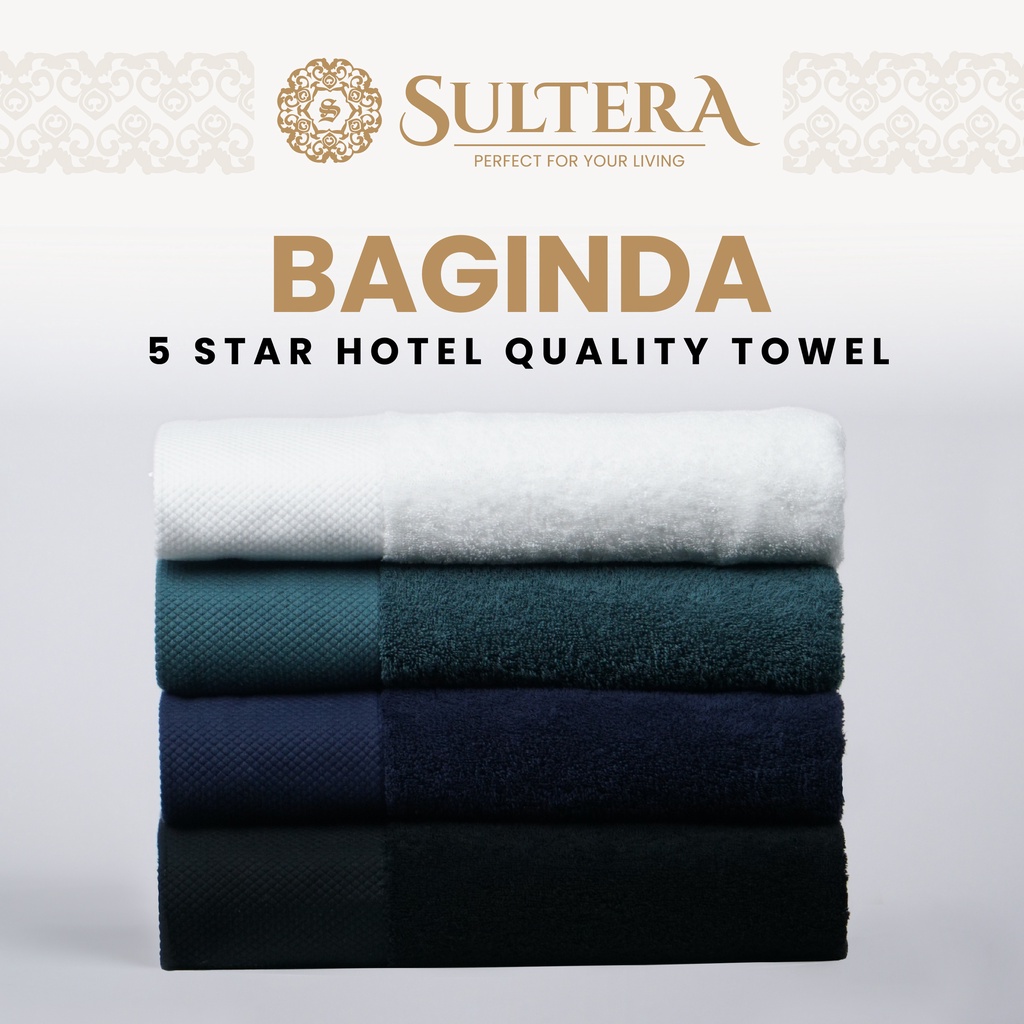 The Sultan Sultera Luxury Hotel Towel Baginda 5 Star 700g Shopee Malaysia