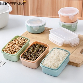 1pc Round Mini Refrigerator Fresh-keeping Box, Small Lunch Box, Plastic Storage  Container With Lid, Kitchen Dining Preservation Box