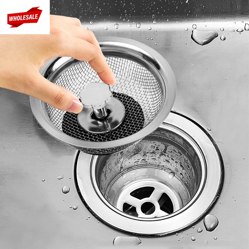 (BC)Kitchen Sink Food Residue Strainer Water Basin Floor Hair Fur ...