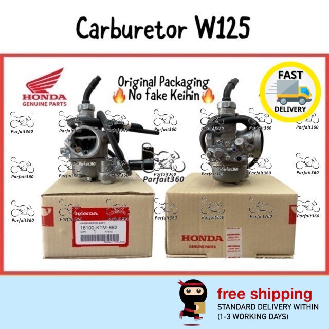 16100KTM882 ( GENUINE KEIHIN ) HONDA W125 WAVE 125 Carburetor