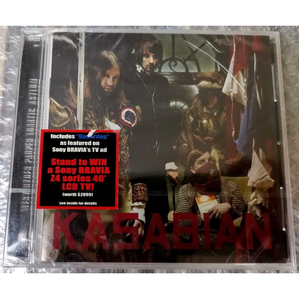 Kasabian West Ryder Pauper Lunatic Asylum Cd (sg) 