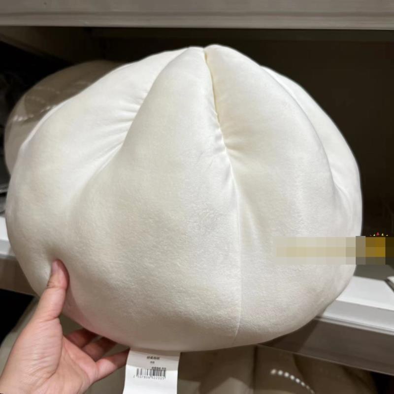 Steamed Bun Pillow Big Meat Xiao Long Bao Shape Home Lumbar Sofa Bed