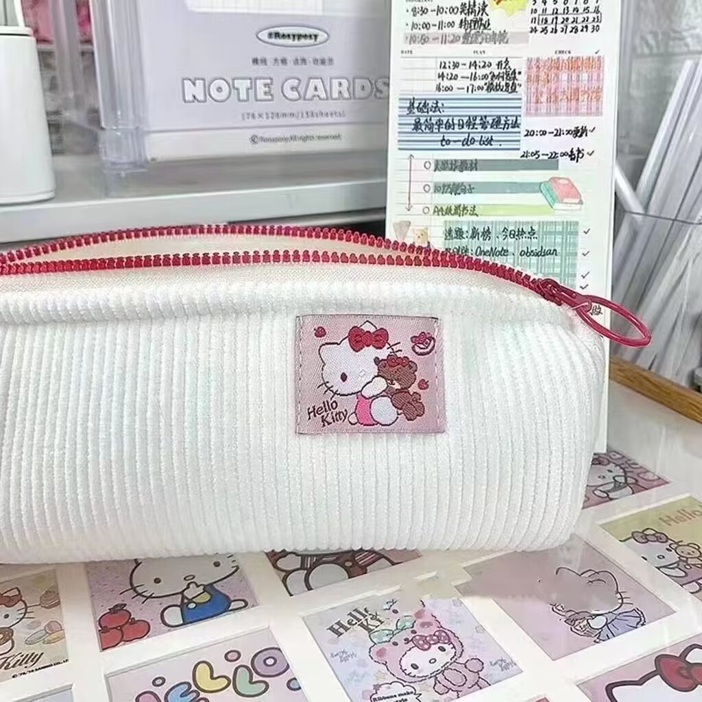 Sanrio Pencil Cases Mymelody Stationery School & Kuromi Office ...