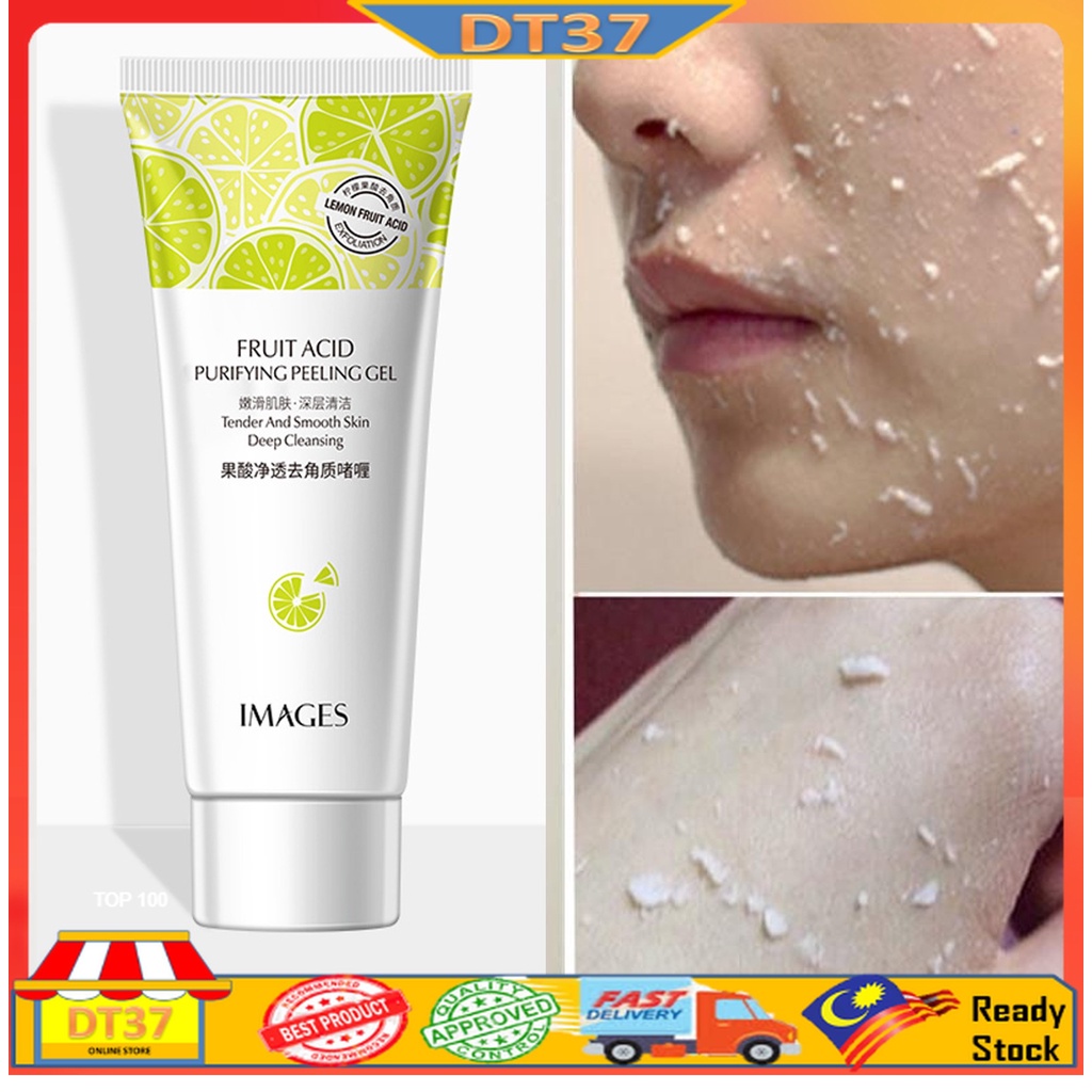 DT37 Fruit Acid Purifying Peeling Gel Exfoliating Facial Scrub / Gel