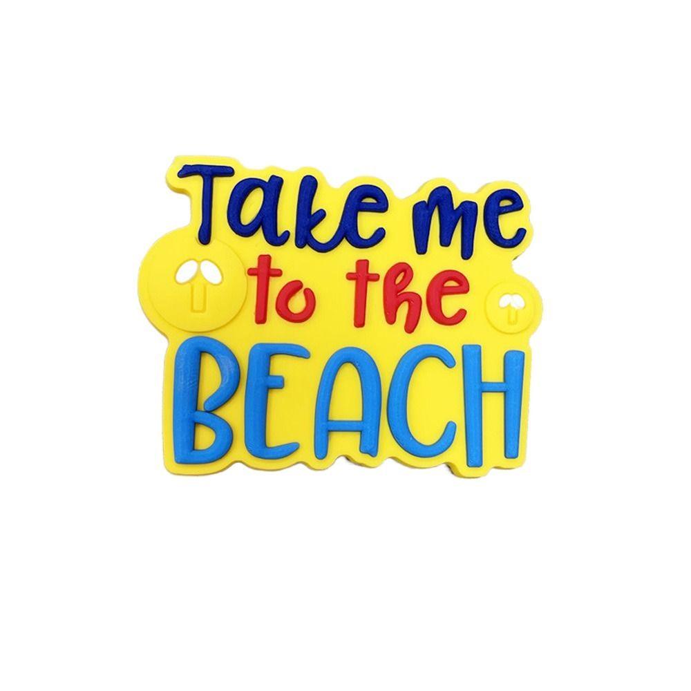 KAREN1 Bag Charms for Bogg Bag High quality Bag Charms Alphabet PVC