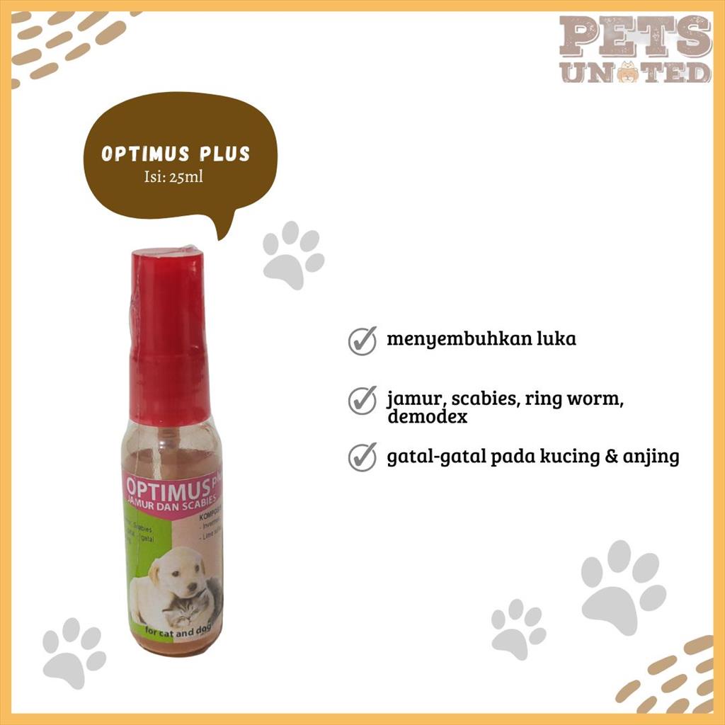 Picture of Optimus PLUS SCABIES SKIN MEDICINE OPTIMUS CAT SPRAY DEMODEX WOUND FLEA ...