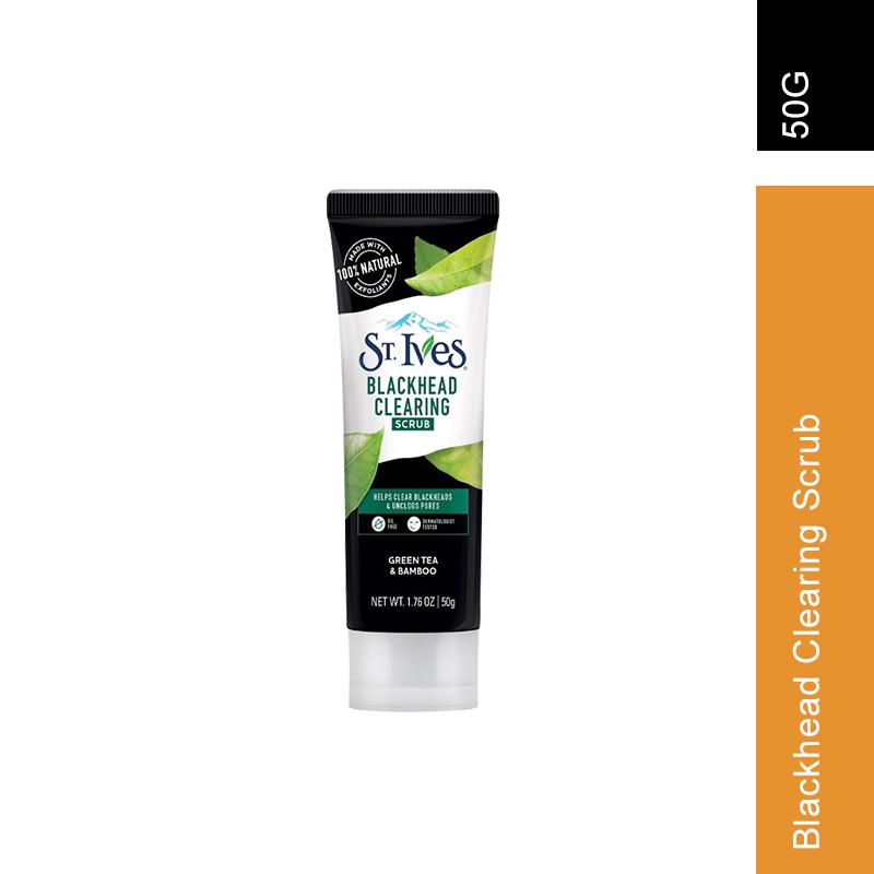 st-ives-blackhead-clearing-green-tea-bamboo-scrub-50g-shopee-malaysia