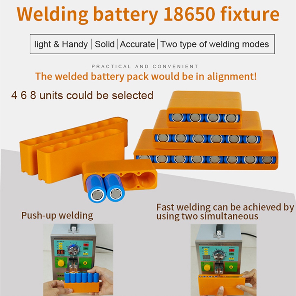 18650 Battery Fixture Fixed For Spot Welding Lithium Battery Pack Weld