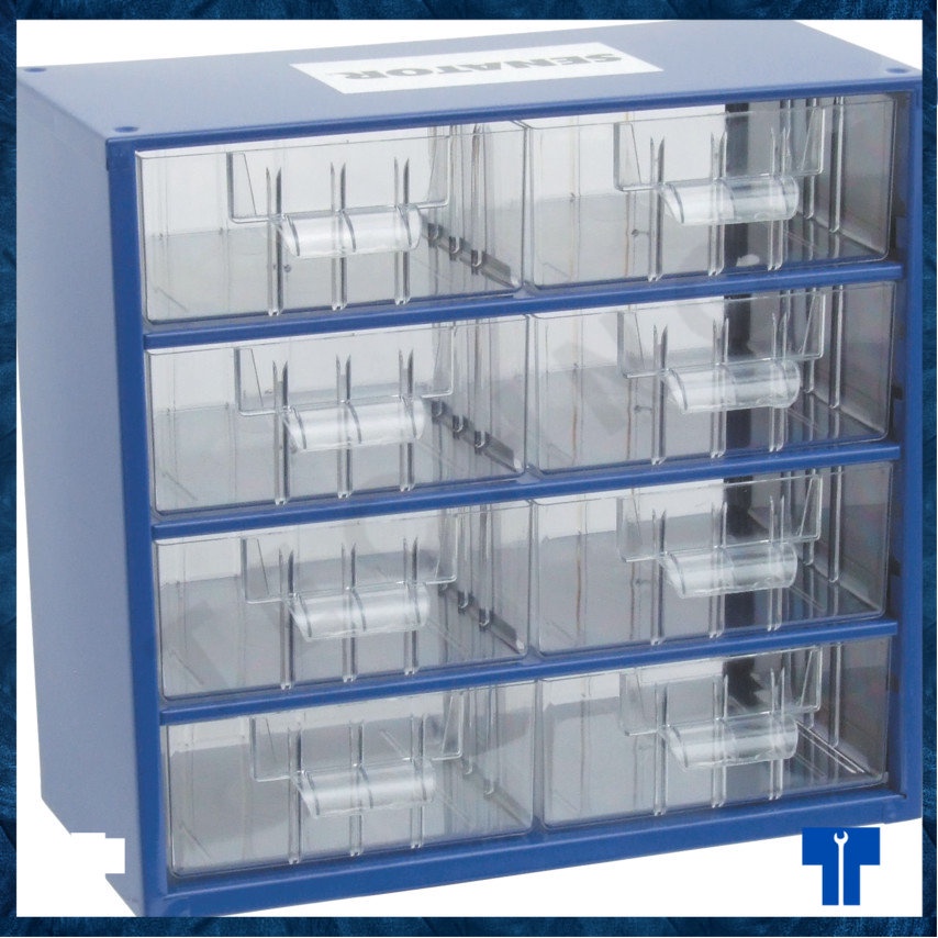 Ready Stock! SENATOR 8 DRAWER SMALL PARTS STORAGE SEN5935100K