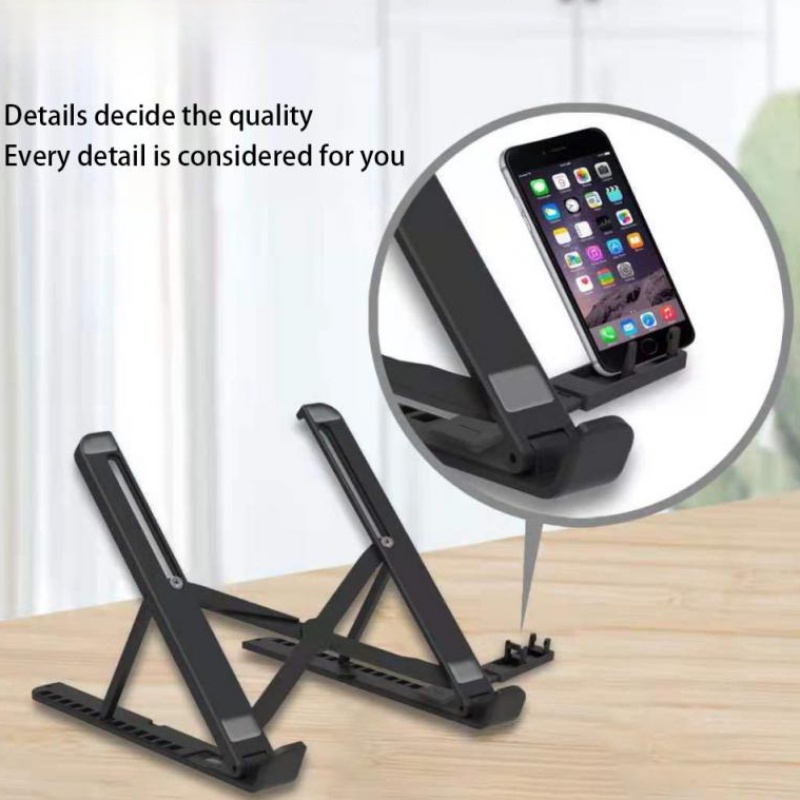 Laptop Stand Folding Lifting Computer Stand Desktop Convenient Cooling ...