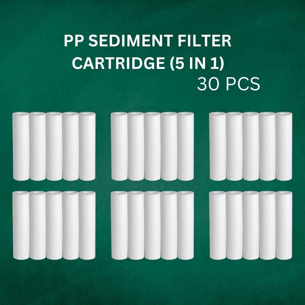 JC PREMIUM OUTLET PP SEDIMENT FILTER CARTRIDGE 5IN1 (Total 30 PCS