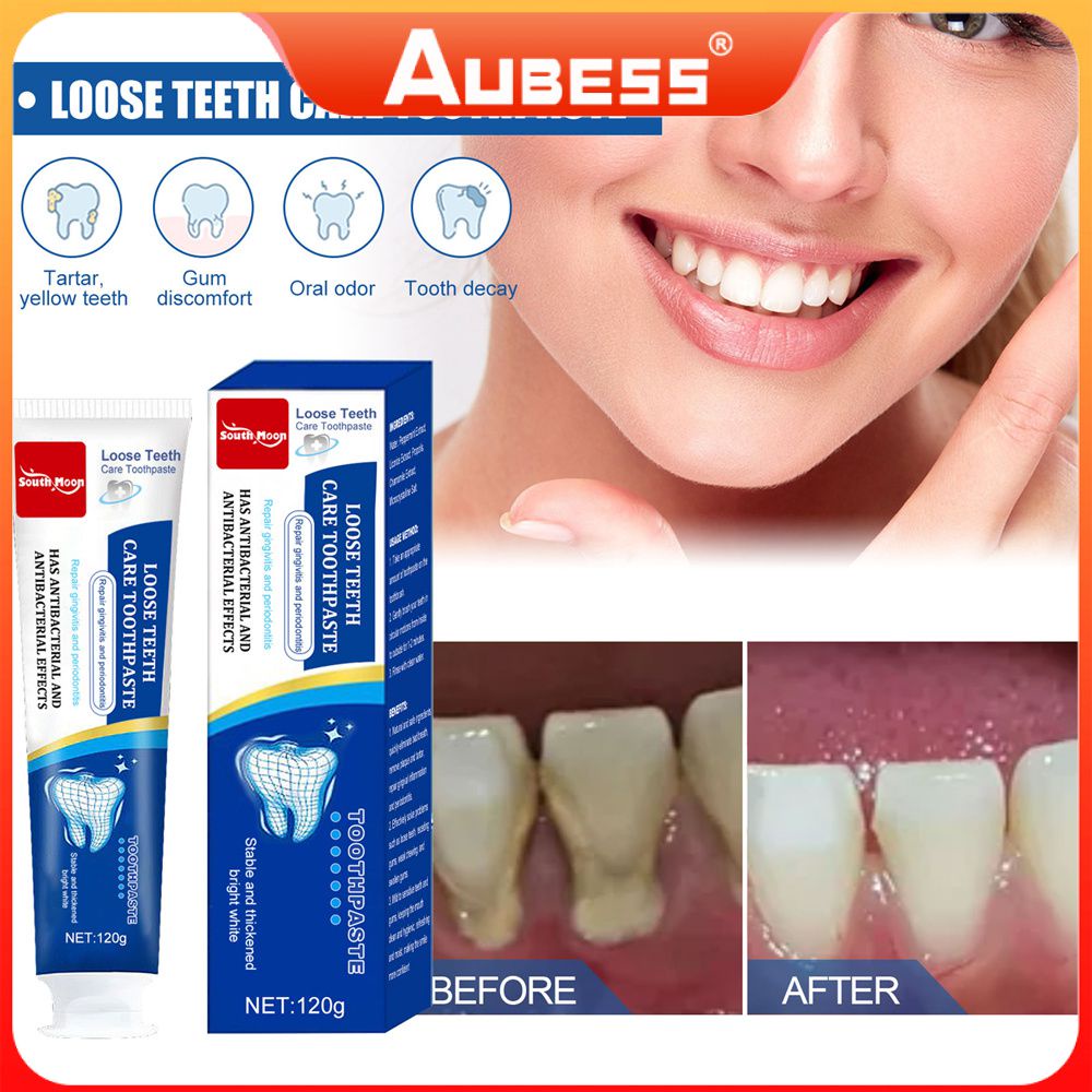 South Moon Loose Teeth Care Toothpaste Stain Removal Whitening Soothing