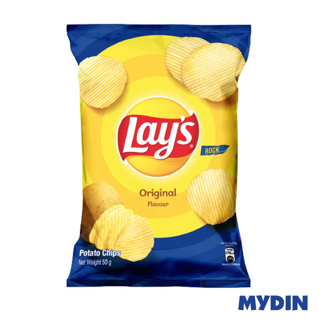 Lay's Potato Chips (50g) 2 Variants Shopee Malaysia