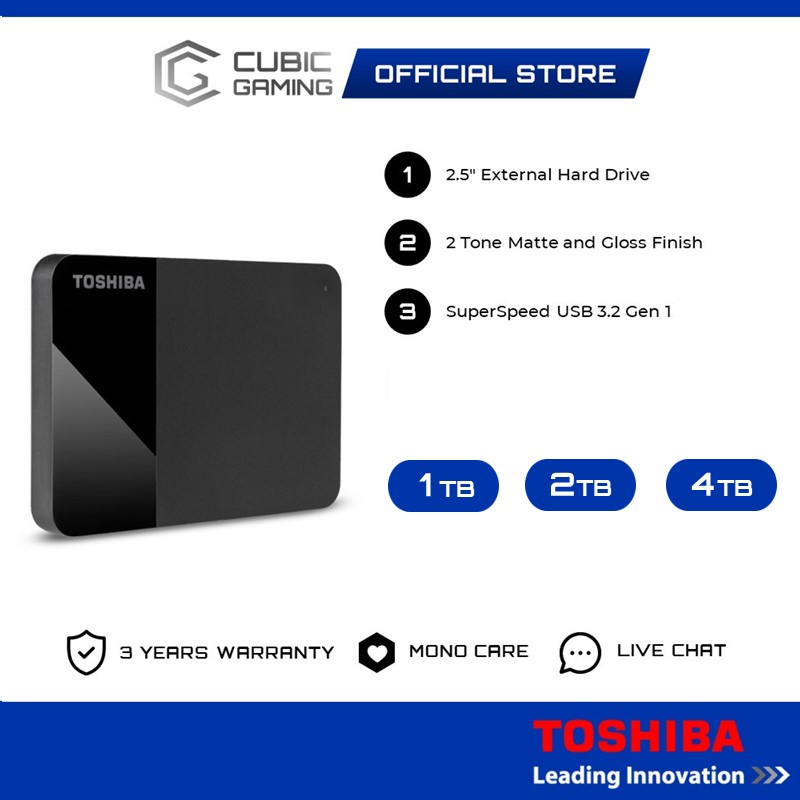 TOSHIBA CANVIO BASIC / CANVIO PARTNER USB-C 2.5