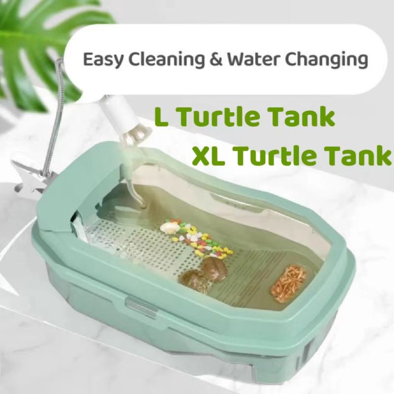 Reptile Turtle Tank Large XL Ecological Breeding Turtle Tank with pump