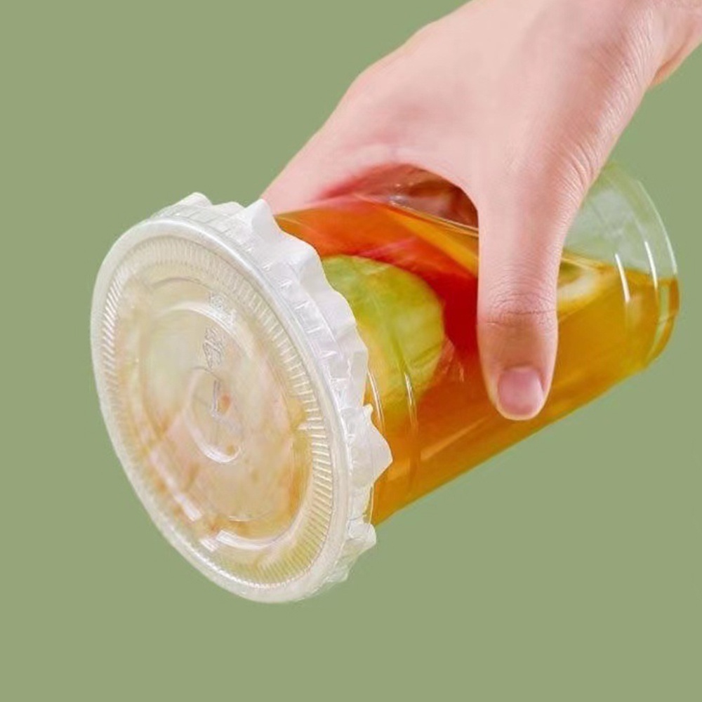 100Pcs Round Shape Leak Proof Packaging Sealing Paper Film Disposable ...