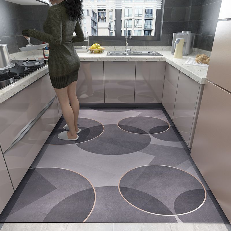 Kitchen Door Mat Water Absorption Non-slip Mat Household Dirt-resistant ...