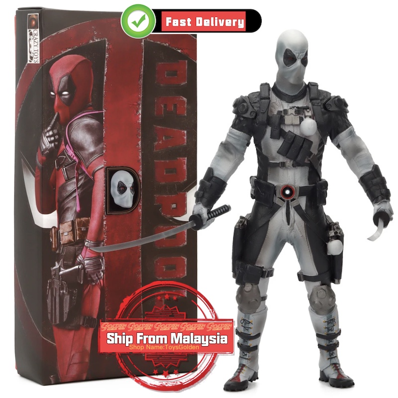 Crazy Toys DEADPOOL 1/6 Statue Action Figure 30cm Team of Prototyping ...