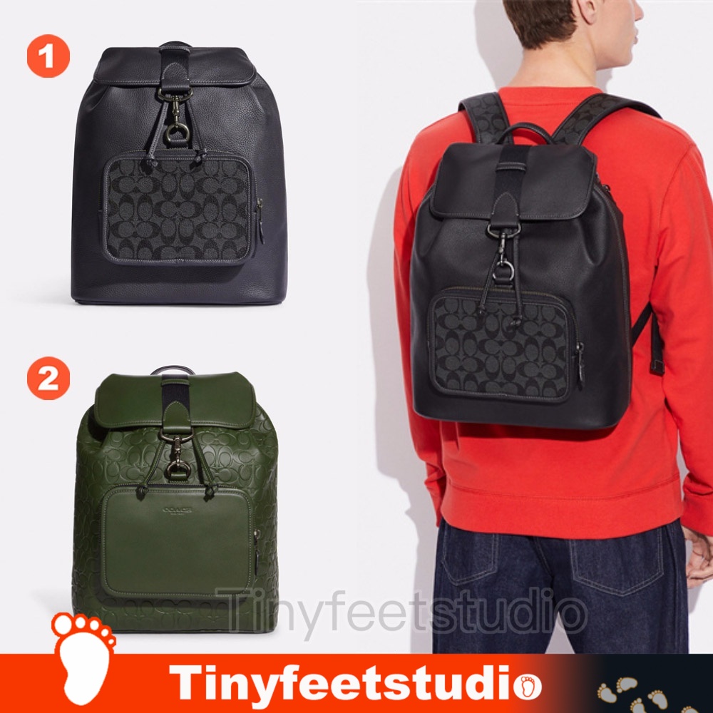 Coach laptop outlet backpack