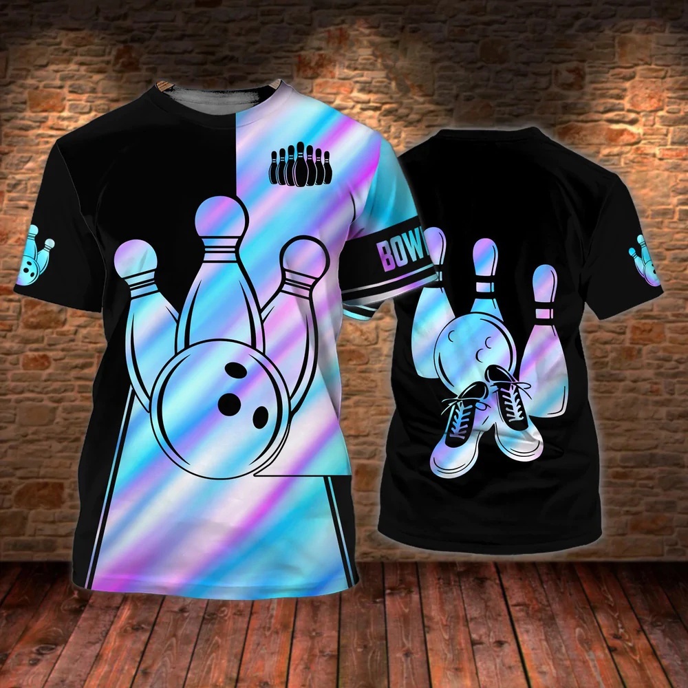 Printed Bowling Shirt