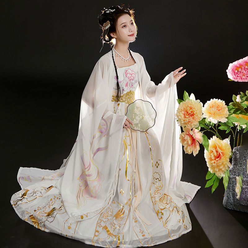 New Style Original Hanfu Genuine Suit Performance Costume AUF0 | Shopee ...