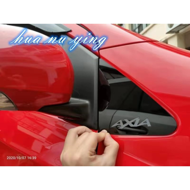 Axia 2014 2021 Above Front Side Window Mirror Cover Shopee Malaysia