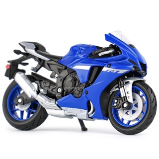 Welly 1:12 2020 YAMAHA YZF R6 Blue Diecast Motorcycle Bike Model Toy New In  Box