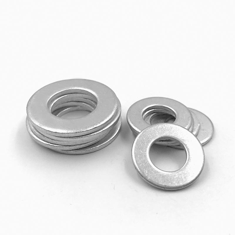 100/50/30pcs Flat Gasket Washer Aluminum Ultra Thin Plain Gasket Set