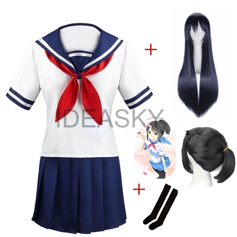 Game Yandere Simulator Cosplay Costume Ayano Aishi Uniform Yandere Chan ...