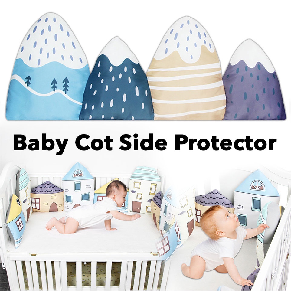 Baby cot side on sale protector