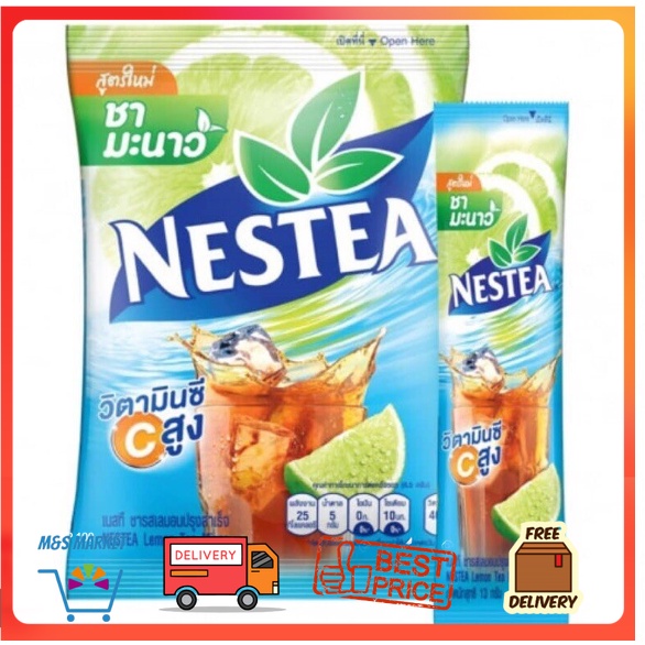 🔥(HOT)🔥 NESTEA INSTANT MIXED BERRIES TEA / INSTANT LEMON TEA (Thailand ...