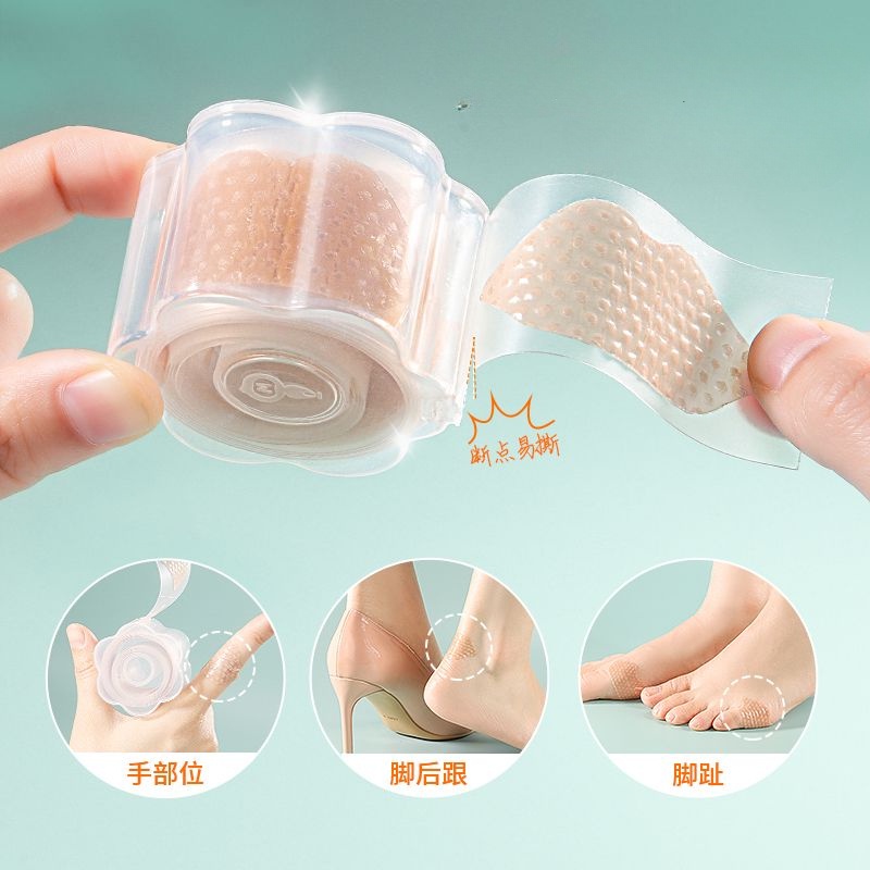 Anti-Blister Heel Grips, High Heels Silicone Leather Shoes Heel Patch ...
