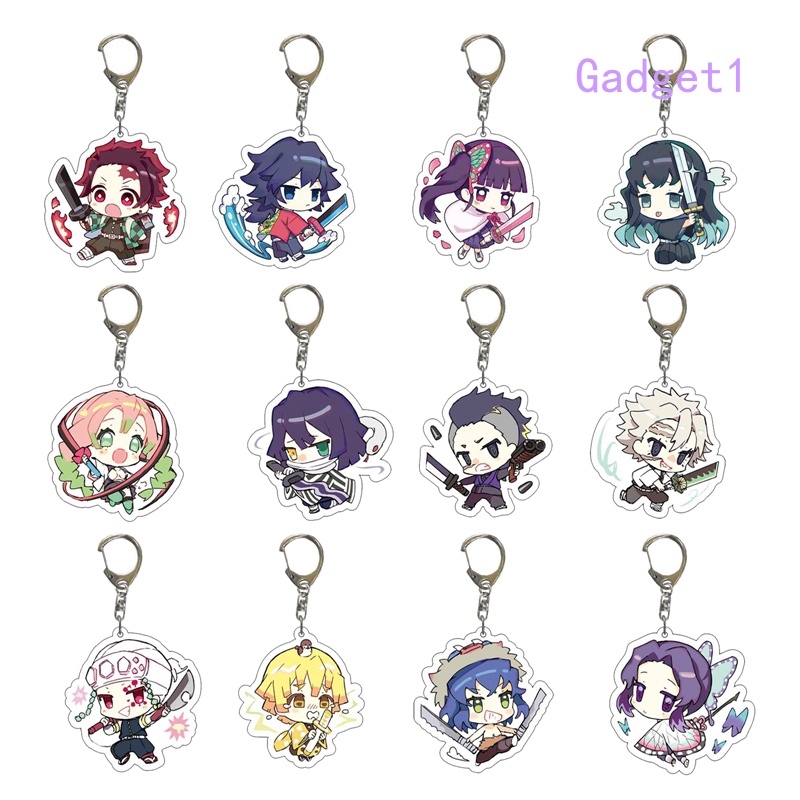 Anime Demon Slayer Kimetsu No Yaiba Tanjiro Kamado Cosplay Keychain ...