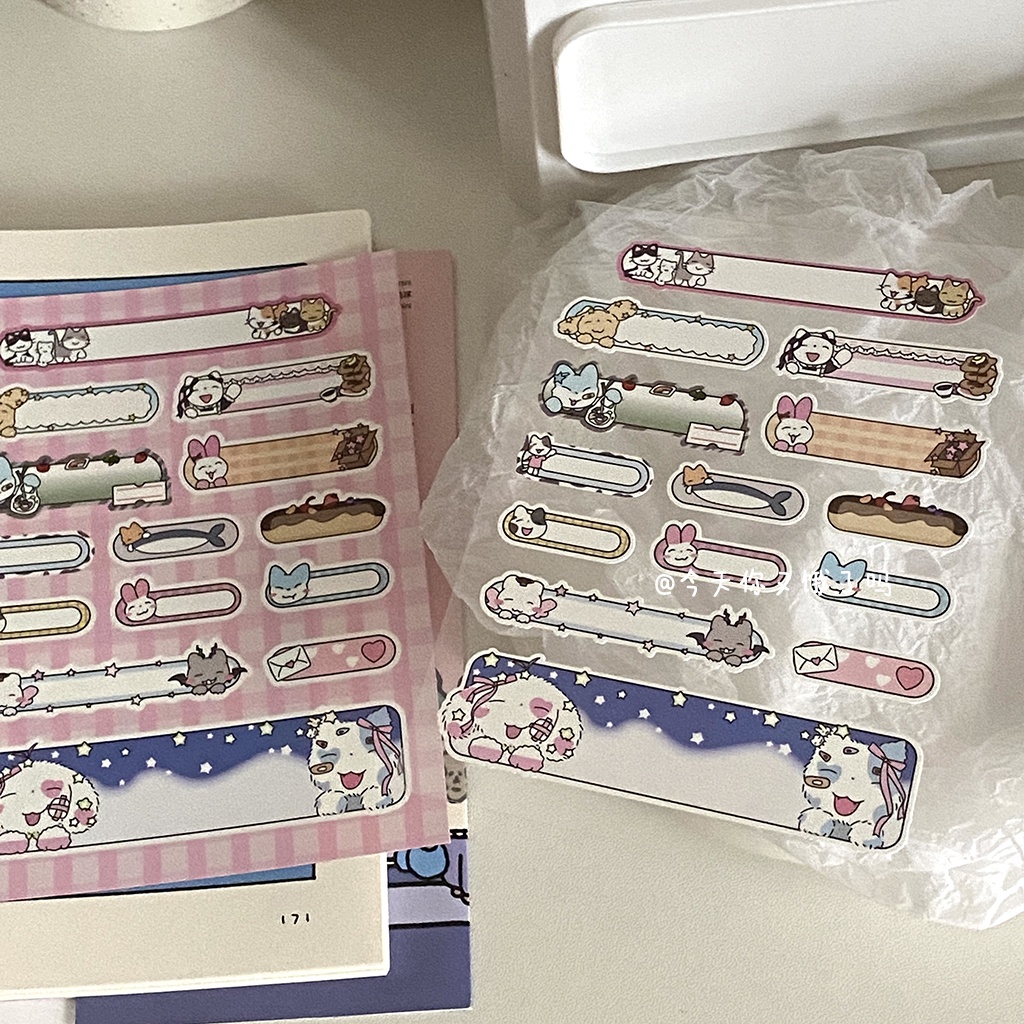 Label Stickers Photocard Star Chasing Cuckoo Card Handbook Decoration ...