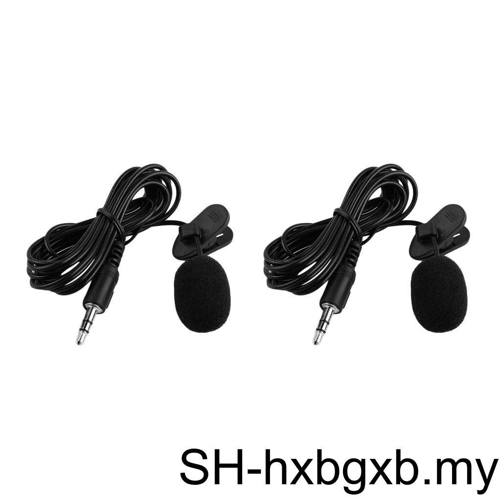 1/2/3/5 3 5mm Wired Lapel Microphone Indoor Outdoor Live Streaming