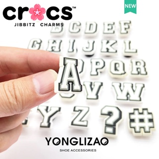 Jibbitz Croc Shoe Charms Alphabet Letters A - Z