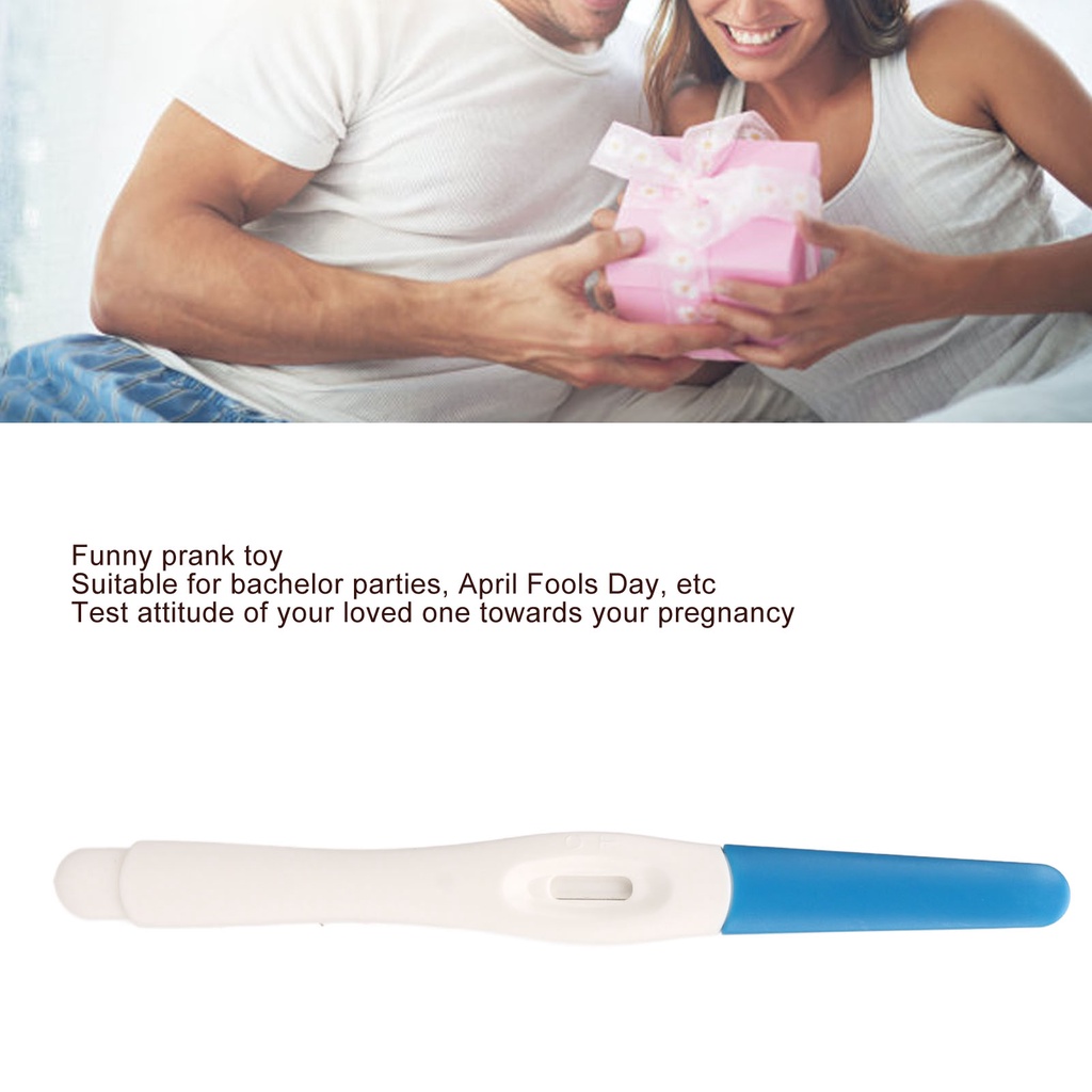 [won] Fake Pregnancy Test Stick Party Funny Always Positive Joke Prank