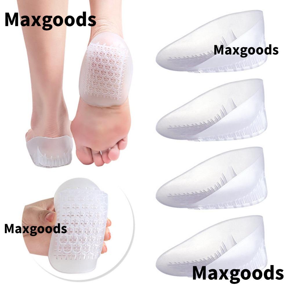 MAX Half Insoles, Heel Pain Pad U-Shaped Heel Cups, Shoes Inserts ...