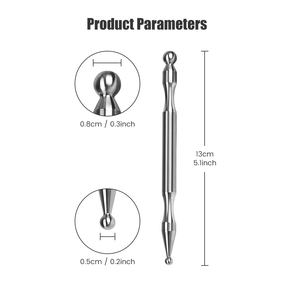 Salorie Gua Sha Tool Stainless Steel Acupuncture Body Massage Scraping