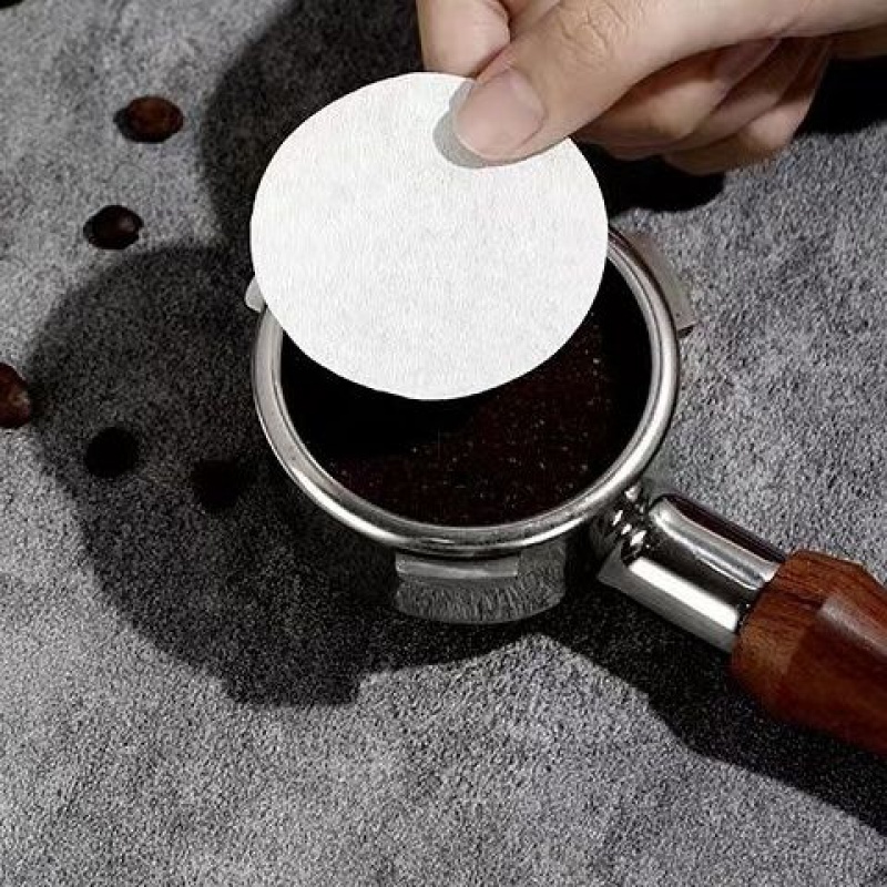 Espresso Coffee Filter Paper Coffee Machine Powder Bowl round Filter