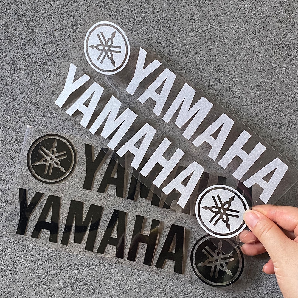 2Pcs Sticker For Yamaha Logo Motorcycle Sticker Y15 R25 NVX Y15zr 125zr ...
