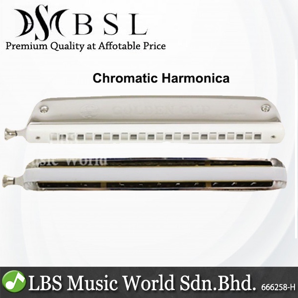 Golden cup chromatic deals harmonica