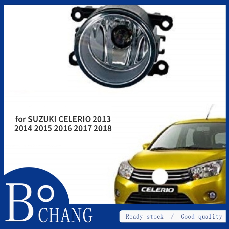 bochang (2pcs) a pair Fog Lamp Fog Light front bumper lamp light sport