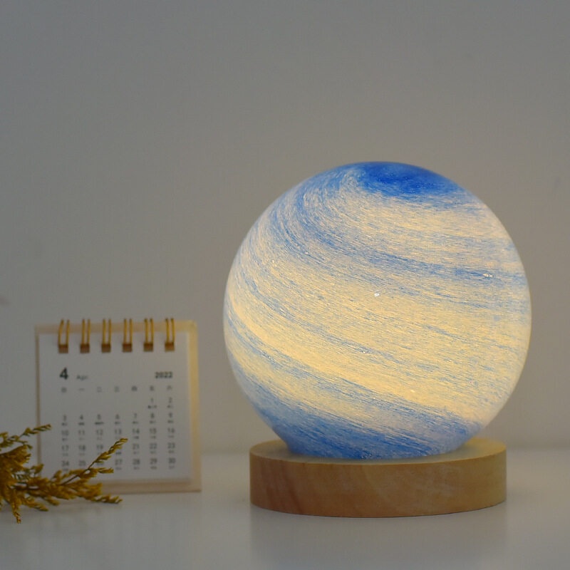 12cm Galaxy ball Lamp Kids Light Planetary Crystal Ball Night Lights ...