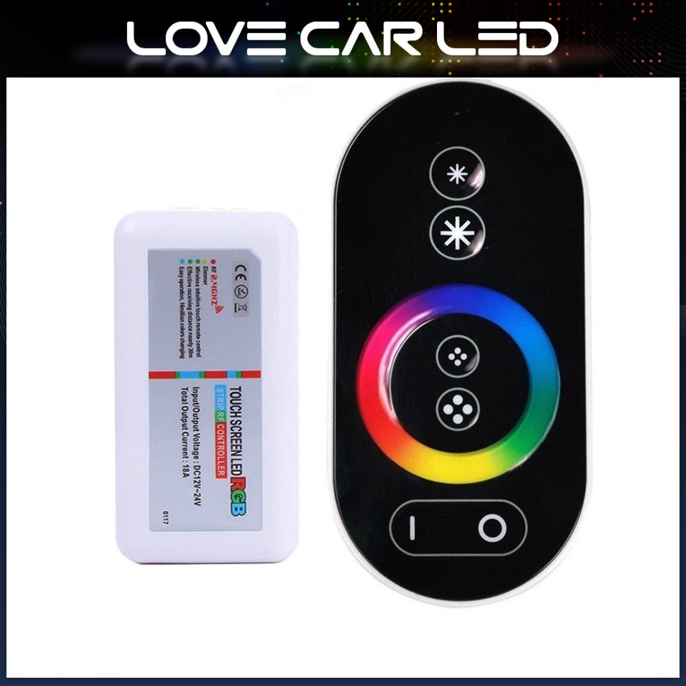 RF Touch Panel Wireless Remote Controller For 5050 RGB Led Strip ...