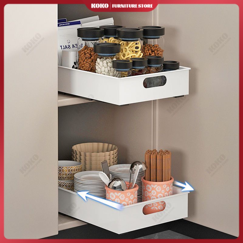 Drawer Pullout Kitchen Pullout Shelf Drawer Cabinet Inside Under Sink ...