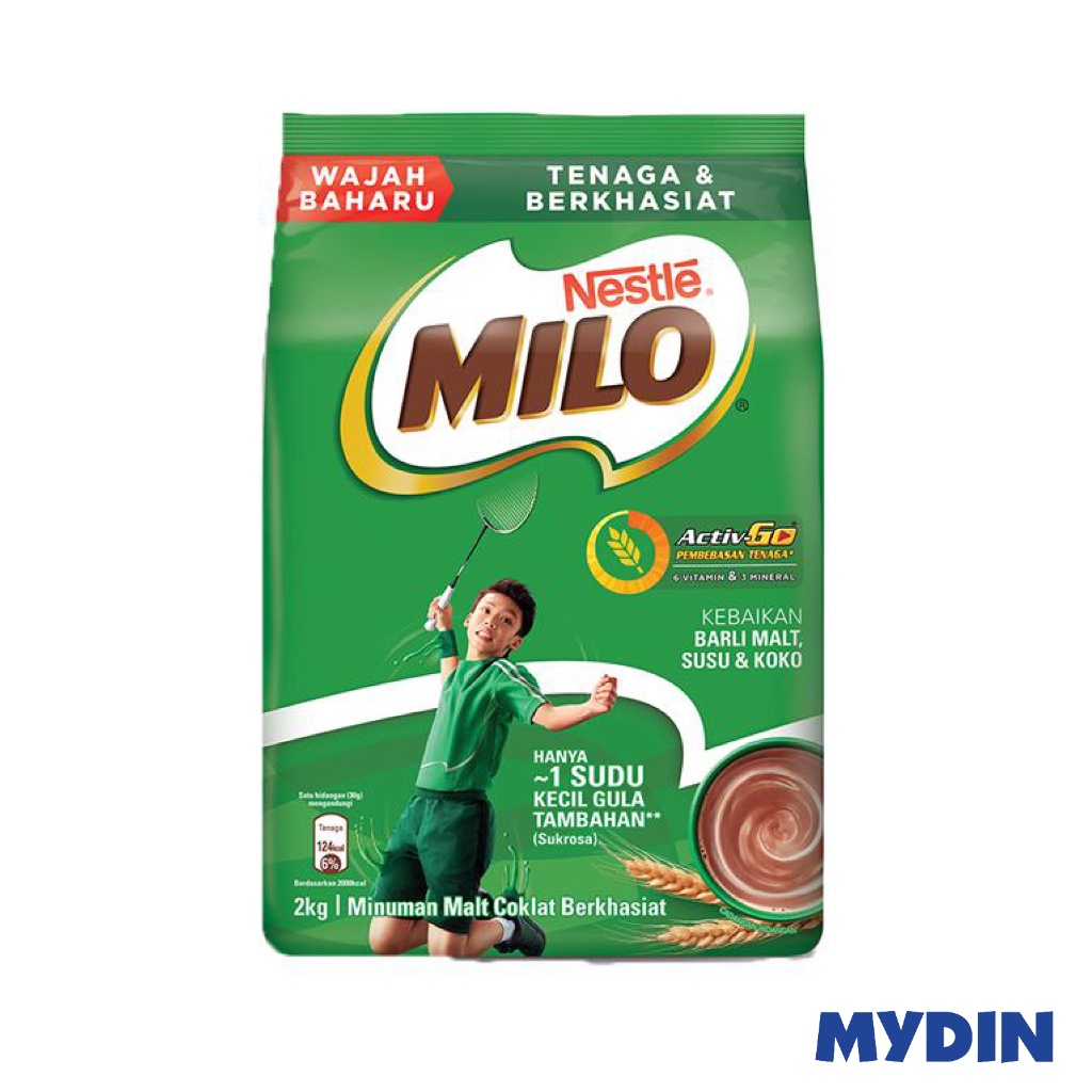 Nestle Milo Activ- Go Chocolate Malt Powder (2kg) | Shopee Malaysia