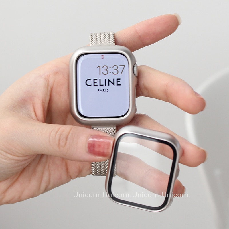 Starlight Tempered Glass Apple Watch Case for Apple Watch Ultra Series